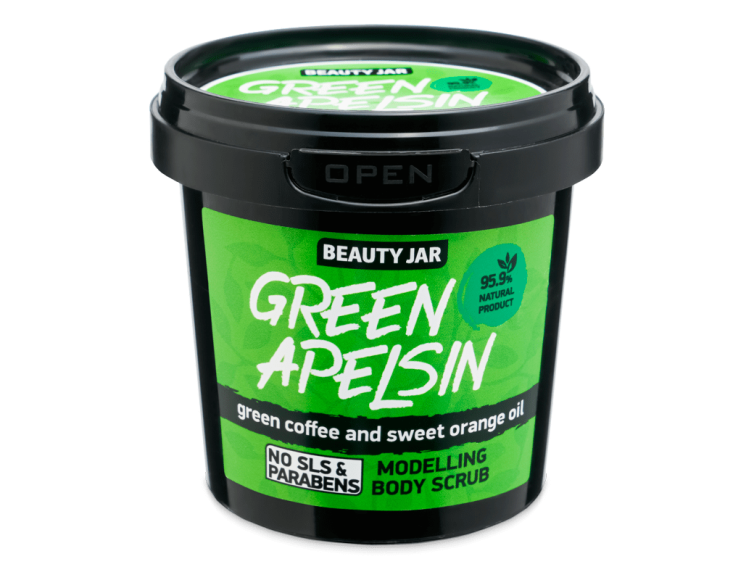 BEAUTY JAR GREEN APELSIN