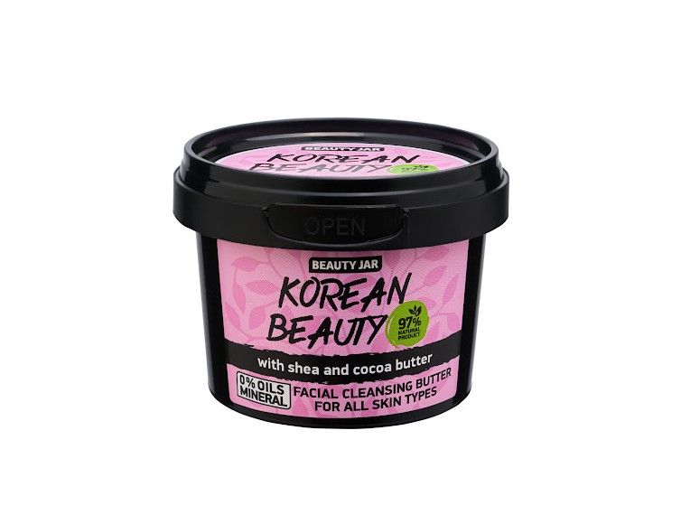 Oczyszczające masło do twarzy z masłem shea  Korean beauty